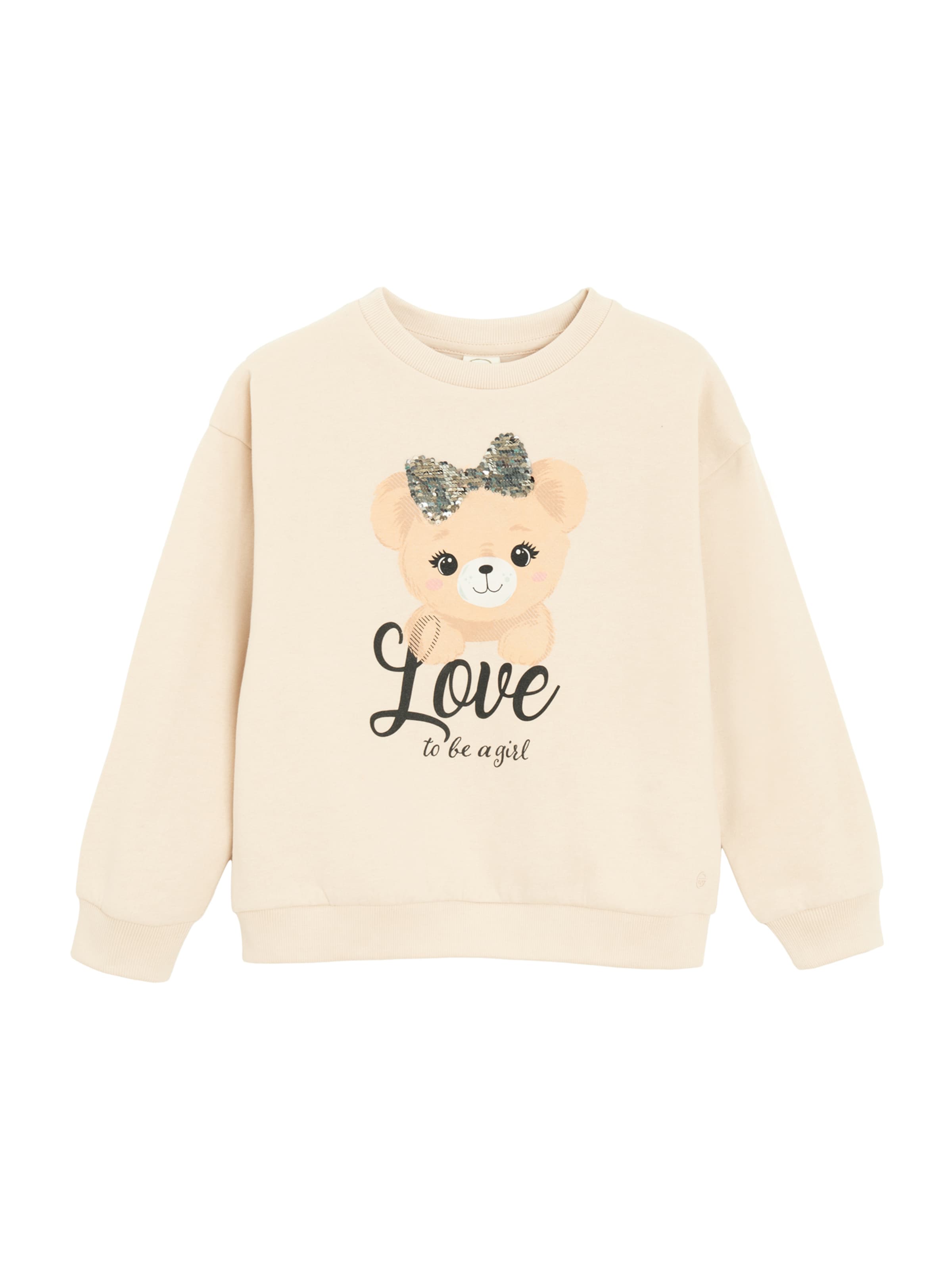 Giacca di felpa di Cool Club in beige: frontale