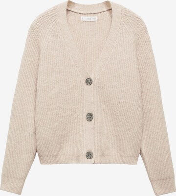 MANGO TEEN Cardigan i beige: forside