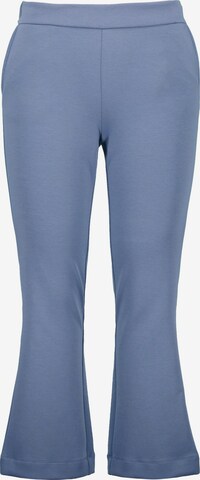 Bootcut Pantalon Ulla Popken en bleu : devant