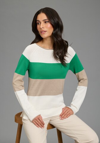 LAURA SCOTT Pullover in Beige: Vorderseite