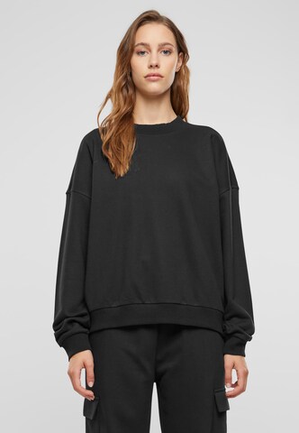 Urban Classics Sweatshirt in Black: front