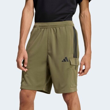 ADIDAS SPORTSWEAR Regular Workout Pants 'TIRO' in Green