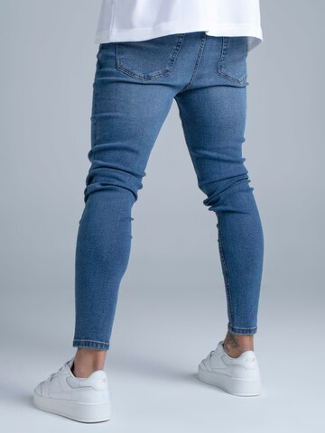 SikSilk Skinny Jeans in Blauw