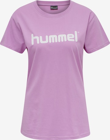 Hummel Shirt in Lila: voorkant