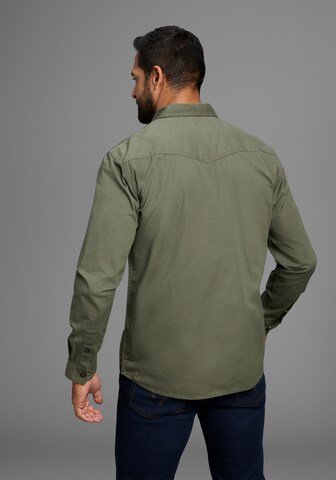 ARIZONA Comfort fit Button Up Shirt 'Arizona' in Green