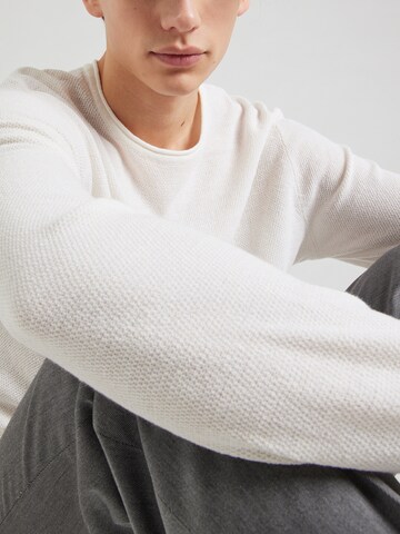 Pull-over 'JJShawn' JACK & JONES en blanc