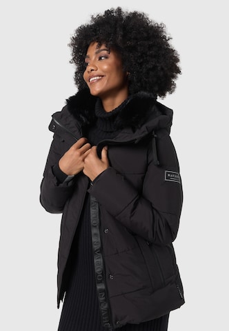 NAVAHOO Winter Jacket 'Sag ja XIV' in Black: front