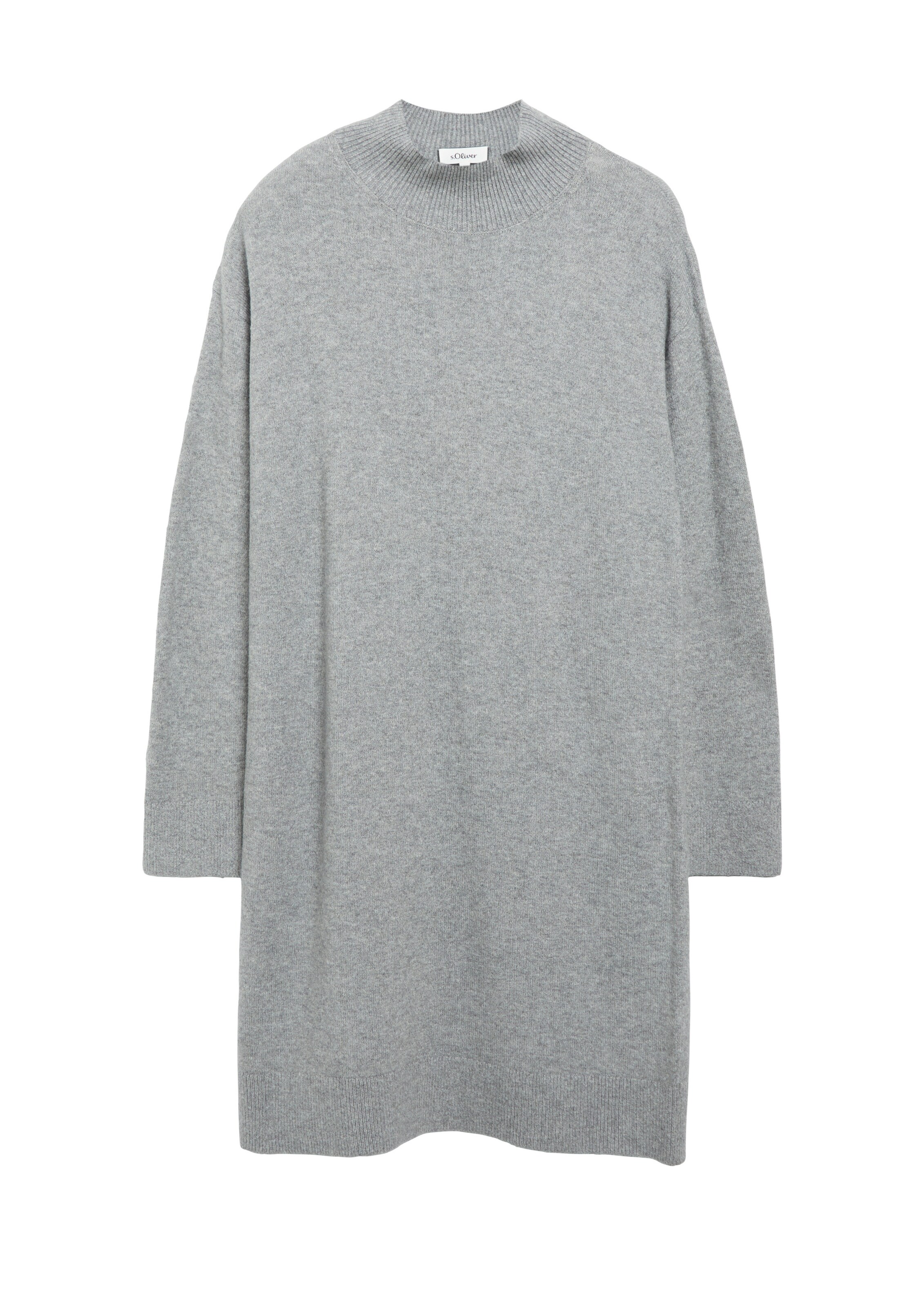 s.Oliver Knit dress in Grey: front