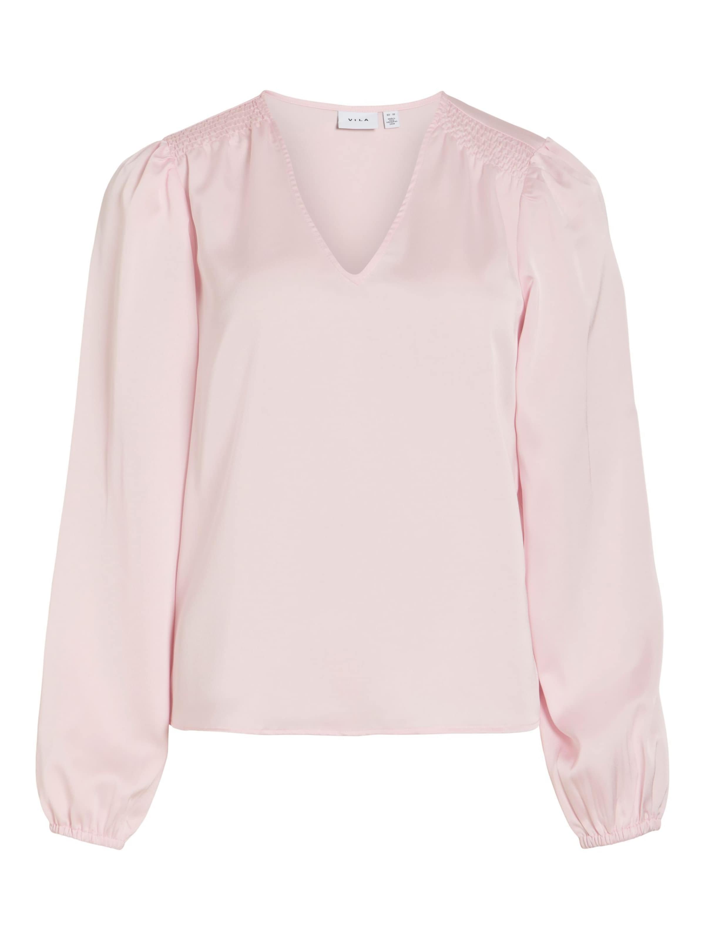 VILA Bluse 'VIEllette' in Pink: Vorderseite