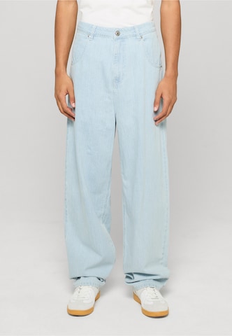 Urban Classics Wide Leg Jeans in Blau: Vorderseite