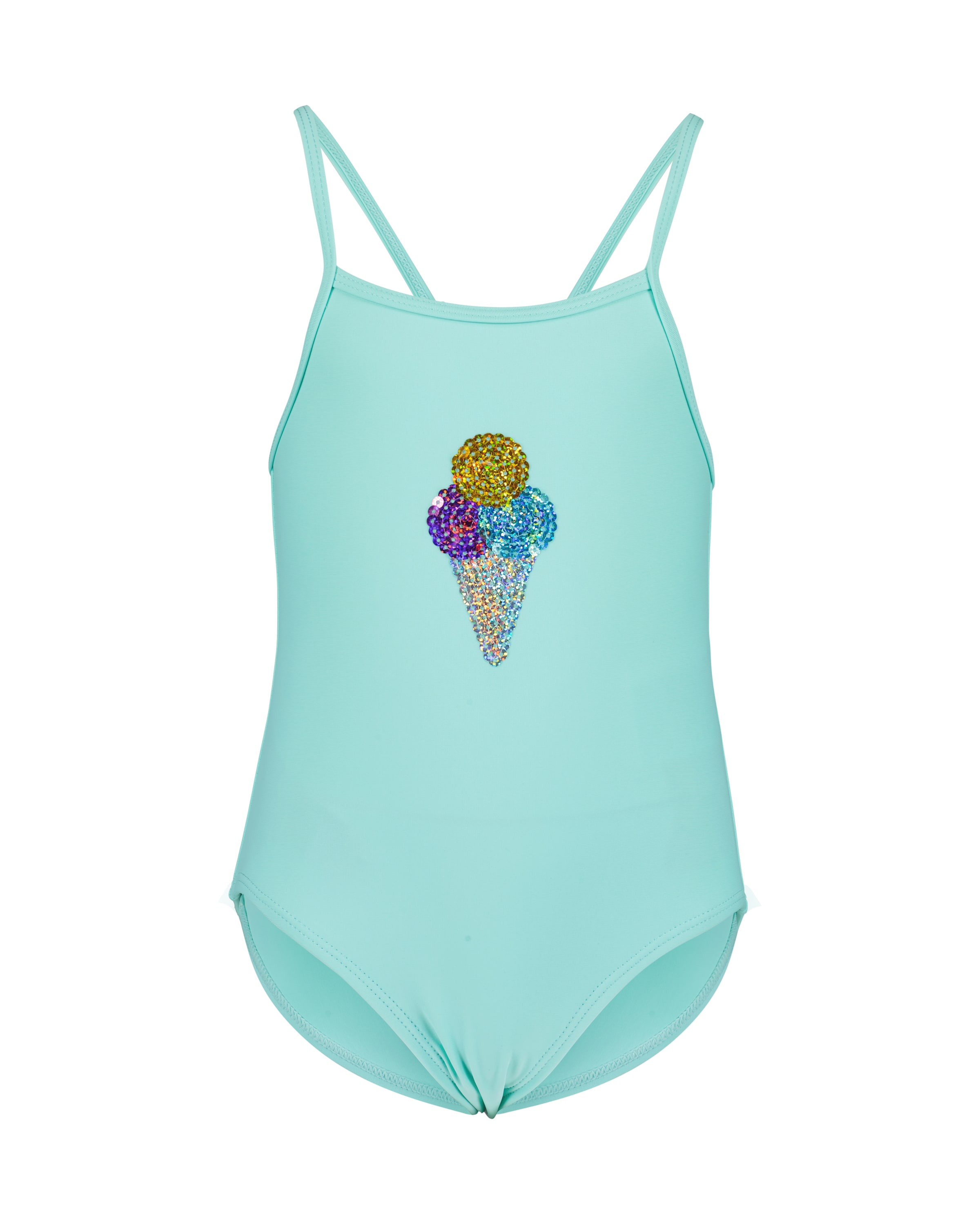 BLUE SEVEN Ολόσωμο μαγιό σε πράσινο: μπροστά