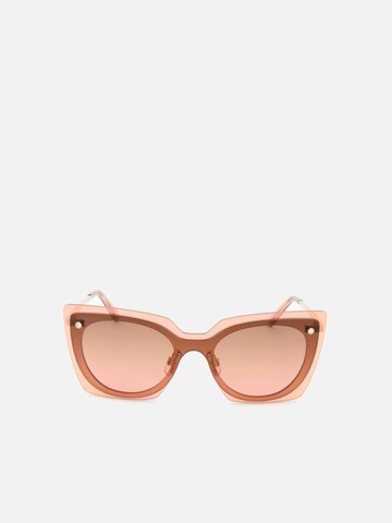 Occhiali da sole 'Swarovski SK0201 Shiny rose gold 0/0/140 Women Sunglasses' di Swarovski in oro: frontale