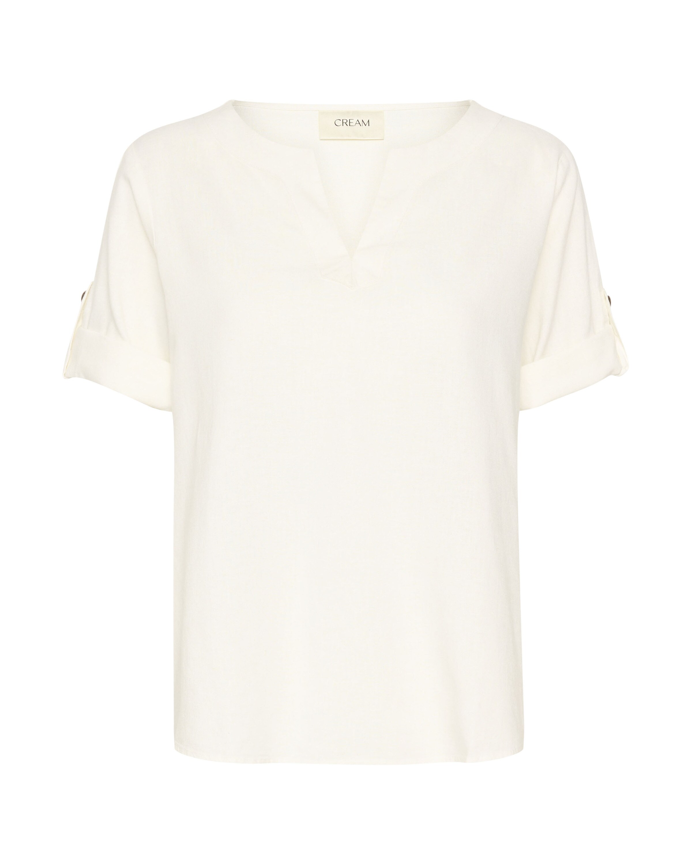 Cream Bluse i hvid: forside
