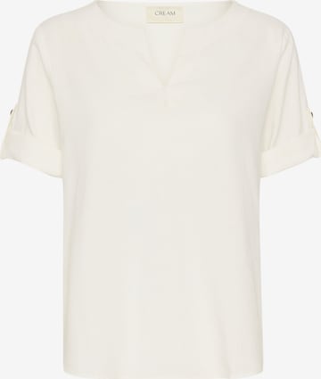 Cream Bluse in Weiß: Vorderseite