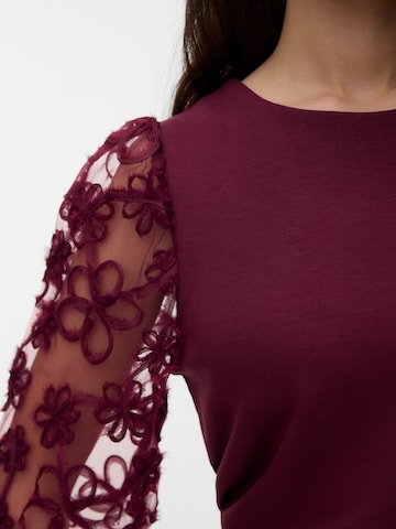 Tricou 'VMHALI' de la VERO MODA pe roșu