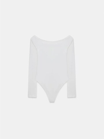 Shirtbody 'Blusen' Dilvin en blanc