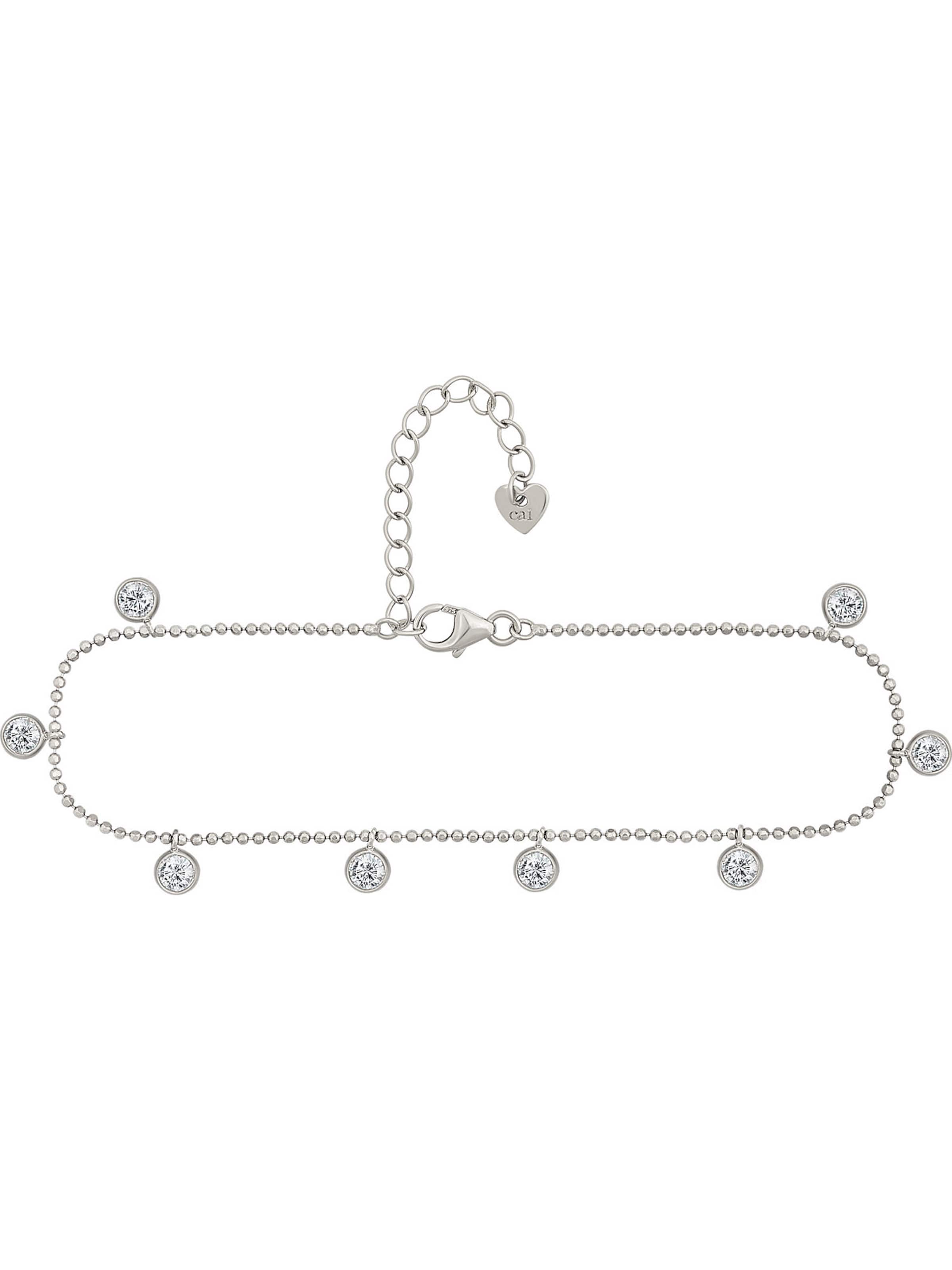 caï Fußschmuck in Silber: Vorderseite