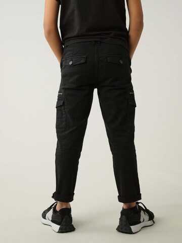 Coupe slim Pantalon 'Danakil' Deeluxe en noir