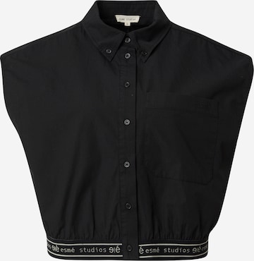 Bluză 'Calla' de la Esmé Studios pe negru: față