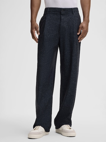 STRELLSON Wide Leg Hose 'Ludo' in Blau: Vorderseite