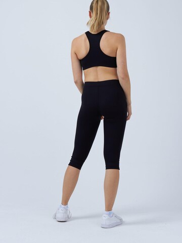 SPORTKIND Skinny Leggings '3/4-Leggings' in Zwart