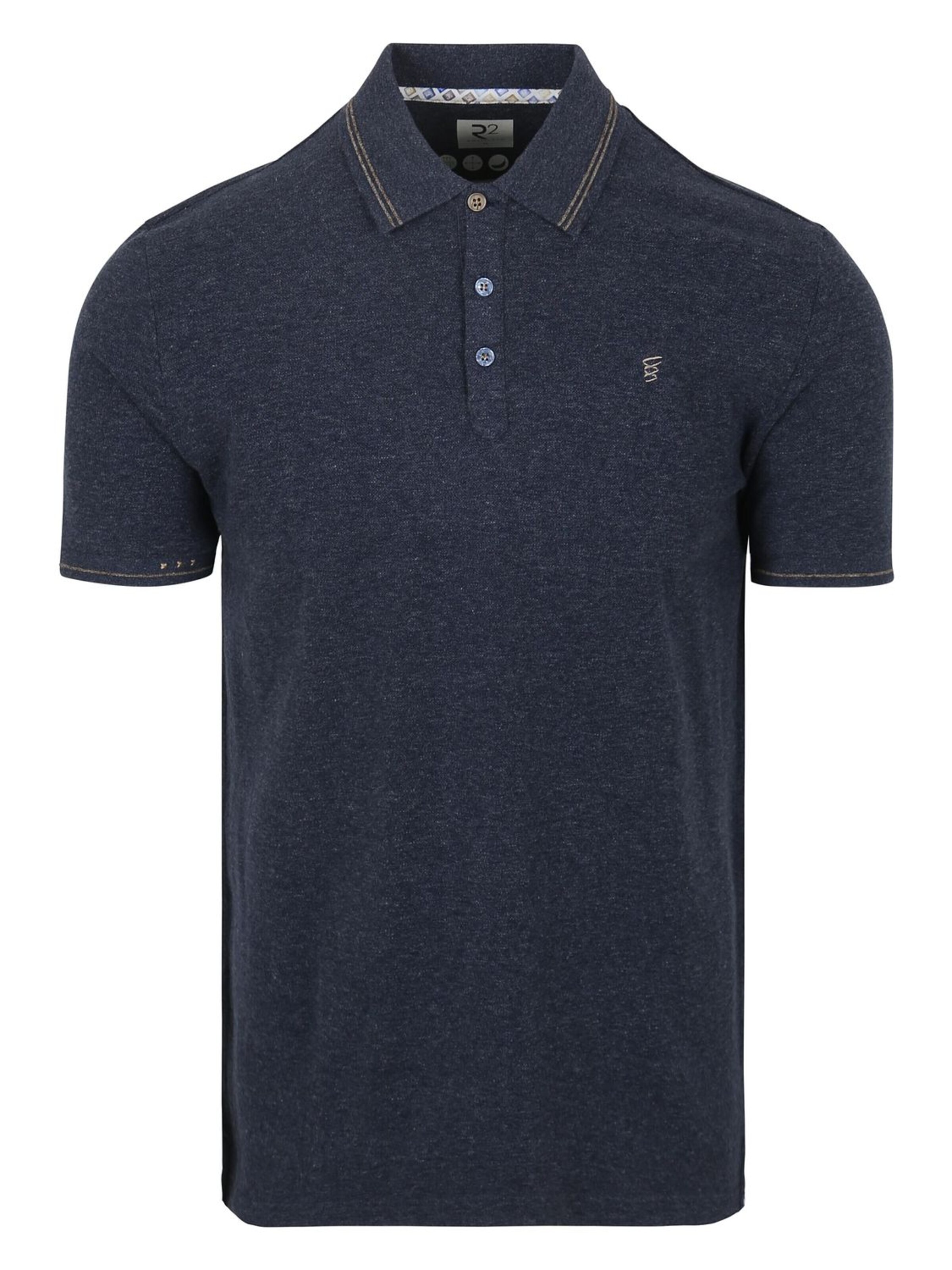 R2 Amsterdam Shirt in Blauw: voorkant