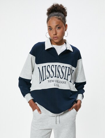 Koton Sweatshirt in Blauw