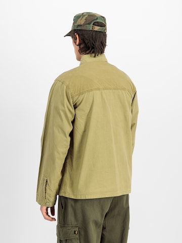 ALPHA INDUSTRIES Between-Season Jacket in Green: back