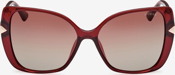 Lunettes de soleil GUESS en rouge