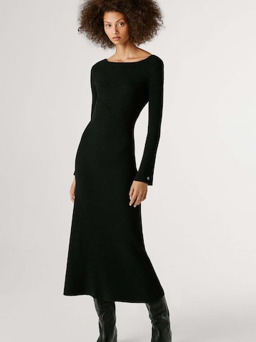 Pepe Jeans Knitted dress 'CHANELE' in Black