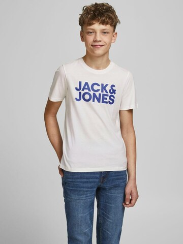 Jack & Jones Junior Shirt in White: front