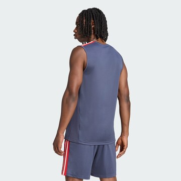 T-Shirt fonctionnel 'Frankreich Rugby' ADIDAS PERFORMANCE en bleu