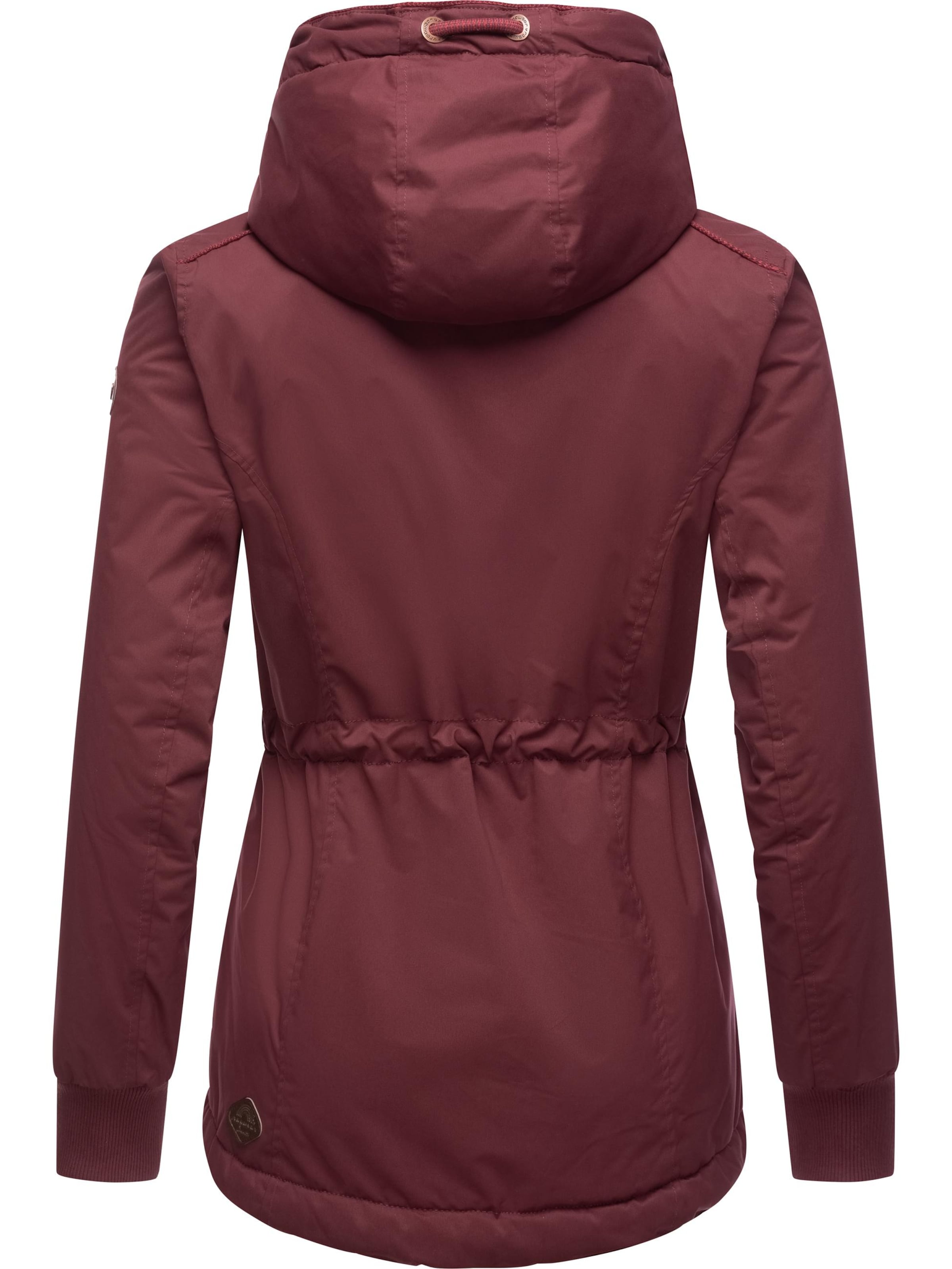 Ragwear Functionele jas 'Danka' in Rood