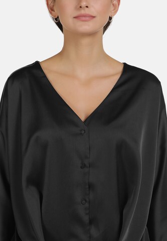 usha BLACK LABEL - Blusa em preto