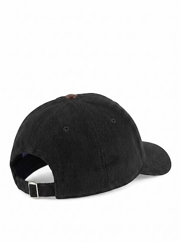 Lou-i Cap 'Cord Basecap aus Bio-Baumwolle' in Black