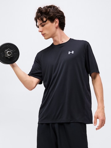 UNDER ARMOUR Funktsionaalne särk 'Tech Utility', värv must