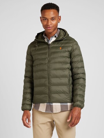 Polo Ralph Lauren - Casaco meia-estação em verde: frente