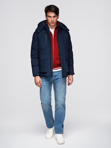 Ombre Winter jacket in Blue