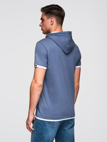 T-Shirt Ombre en bleu