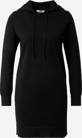 JDYPletena haljina 'Mischa' - crna boja: prednji dio