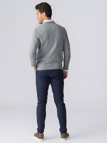 Pull-over ' Pullover Crew ' TEESHOPPEN en gris