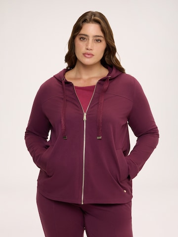 Veste de survêtement Fiorella Rubino en rouge