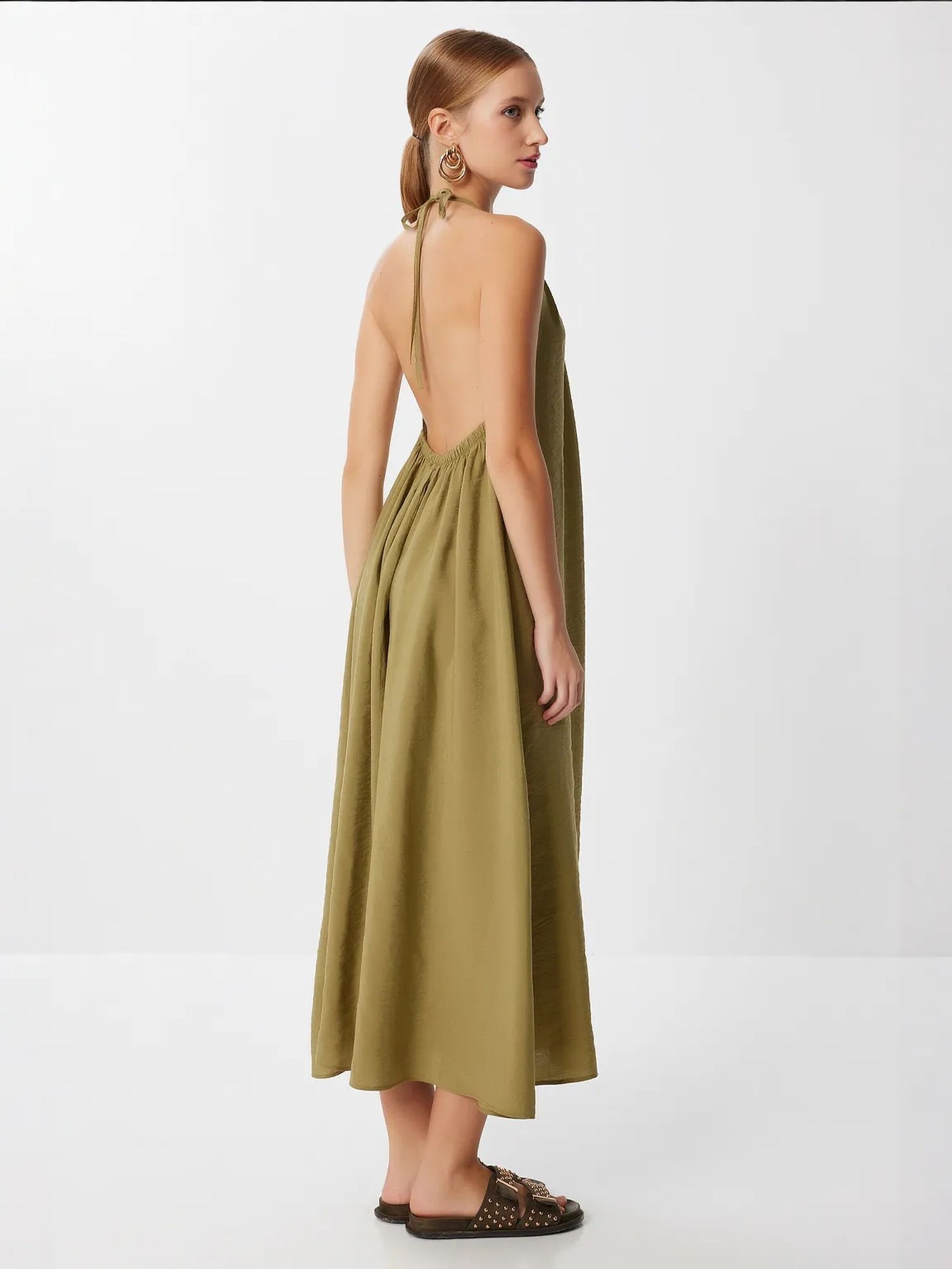 Robe d’été Happiness İstanbul en vert