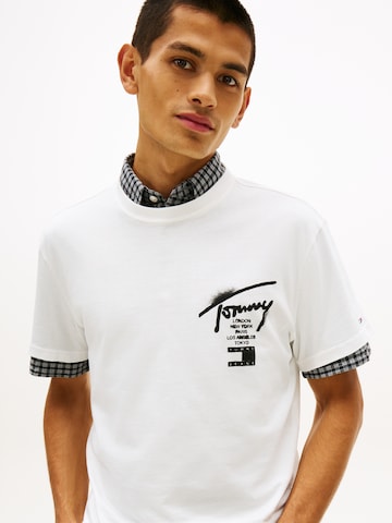 T-Shirt 'CITY' Tommy Jeans en blanc