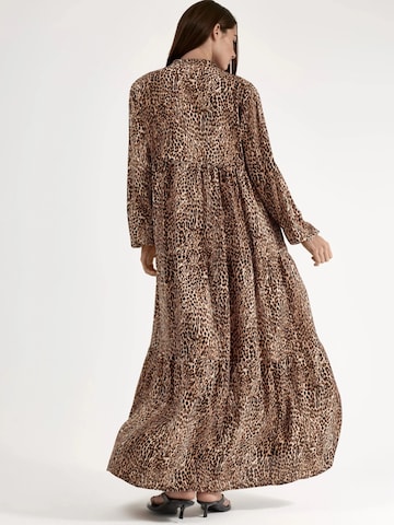 Hiccup Kleid in Braun