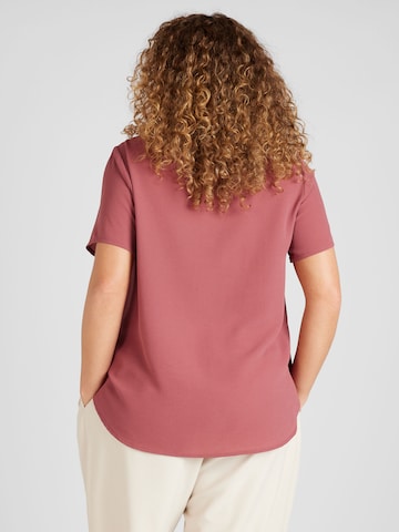 ONLY Carmakoma - Blusa 'VICA' em rosa