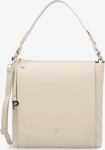 Picard Schultertasche 'Bali' in Weiß: Vorderseite