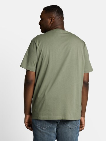 TOM TAILOR Men + Shirt in Groen
