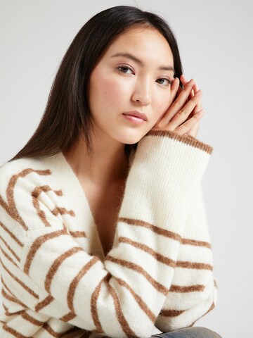 Cardigan 'Allie' VILA ROUGE EDIT en beige