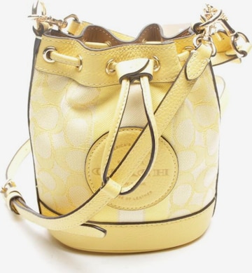 COACH Bag in One size in Yellow: front